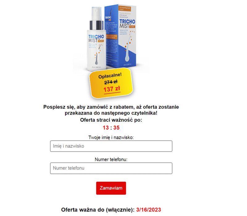Trichomist-anchor: Jak skorzystać z promocji?, trichomist forte cena Trichomist-anchor: Jak skorzystać z promocji?, trichomist forte cena